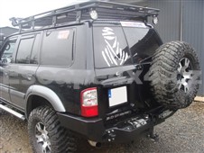 Zadní pevnostní nárazník Nissan Patrol Y61 s přípravou na naviják